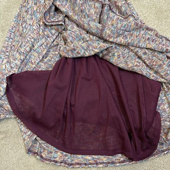 Vanessa Virginia Anthropologie NWT Asymmetric Midi Lined Spring Skirt Women XS - Picture 7 of 9